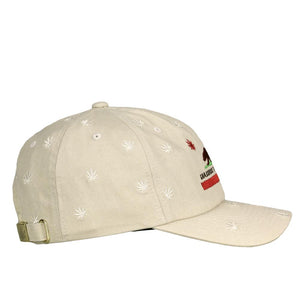 Cali Greens Flag Tan Dad Hat