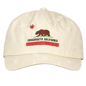 Cali Greens Flag Tan Dad Hat